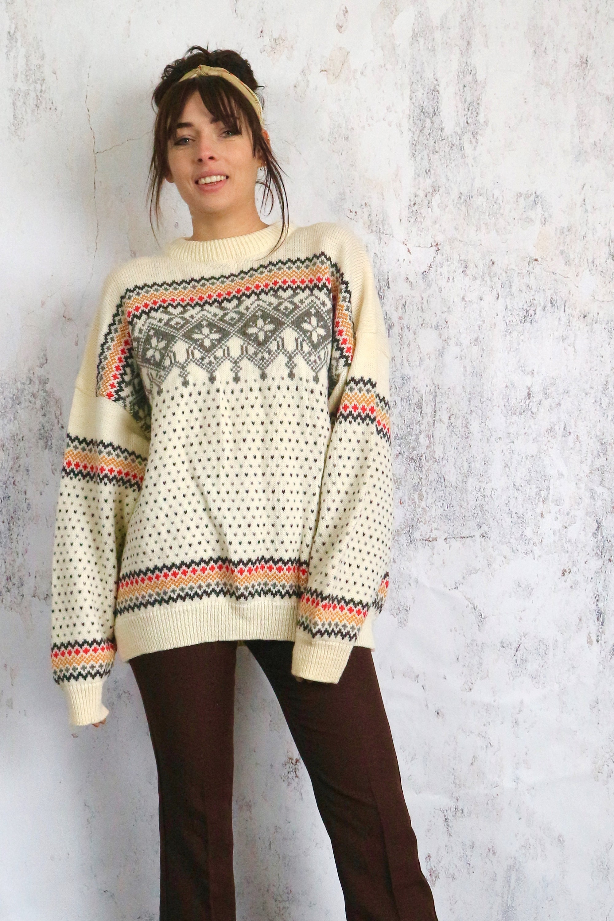Original Nordic Sweater, Cream White