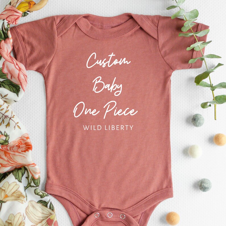 Custom baby shirt Personalized baby gift Create your own baby one piece Custom infant bodysuit baby shower gift Custom baby gift