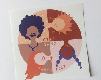 Girl Gang Stickers