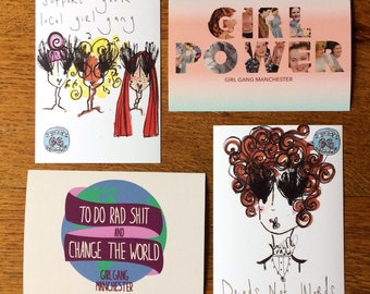 Girl Gang Postcards