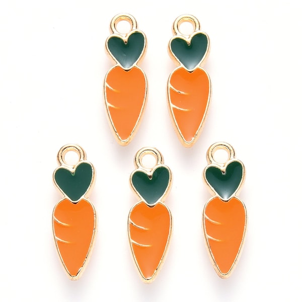 Carrot Charms Etsy