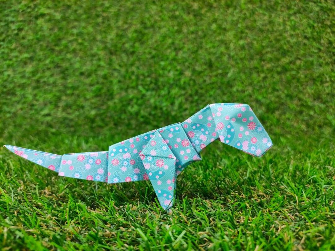 T-rex in Origami Handmade and Customizable - Etsy