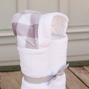 Hooded Towel-Monogram-Personalize-Baby Gift-Rolled Hooded Towel-Toddler Hooded Towel-baby towel-Monogrammed baby gift-Monogram hooded towel