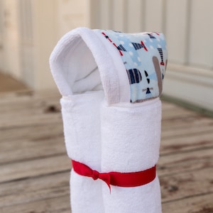 Hooded Towel-Monogram-Personalize-Baby Gift-Rolled Hooded Towel-Toddler Hooded Towel-baby towel-Monogrammed baby gift-Monogram hooded towel