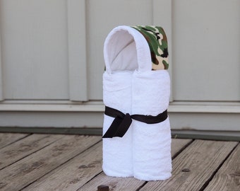 Hooded Towel-Monogram-Personalize-Baby Gift-Rolled Hooded Towel-Toddler Hooded Towel-baby towel-Monogrammed baby gift-Monogram hooded towel