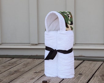 Hooded Towel-Monogram-Personalize-Baby Gift-Rolled Hooded Towel-Toddler Hooded Towel-baby towel-Monogrammed baby gift-Monogram hooded towel