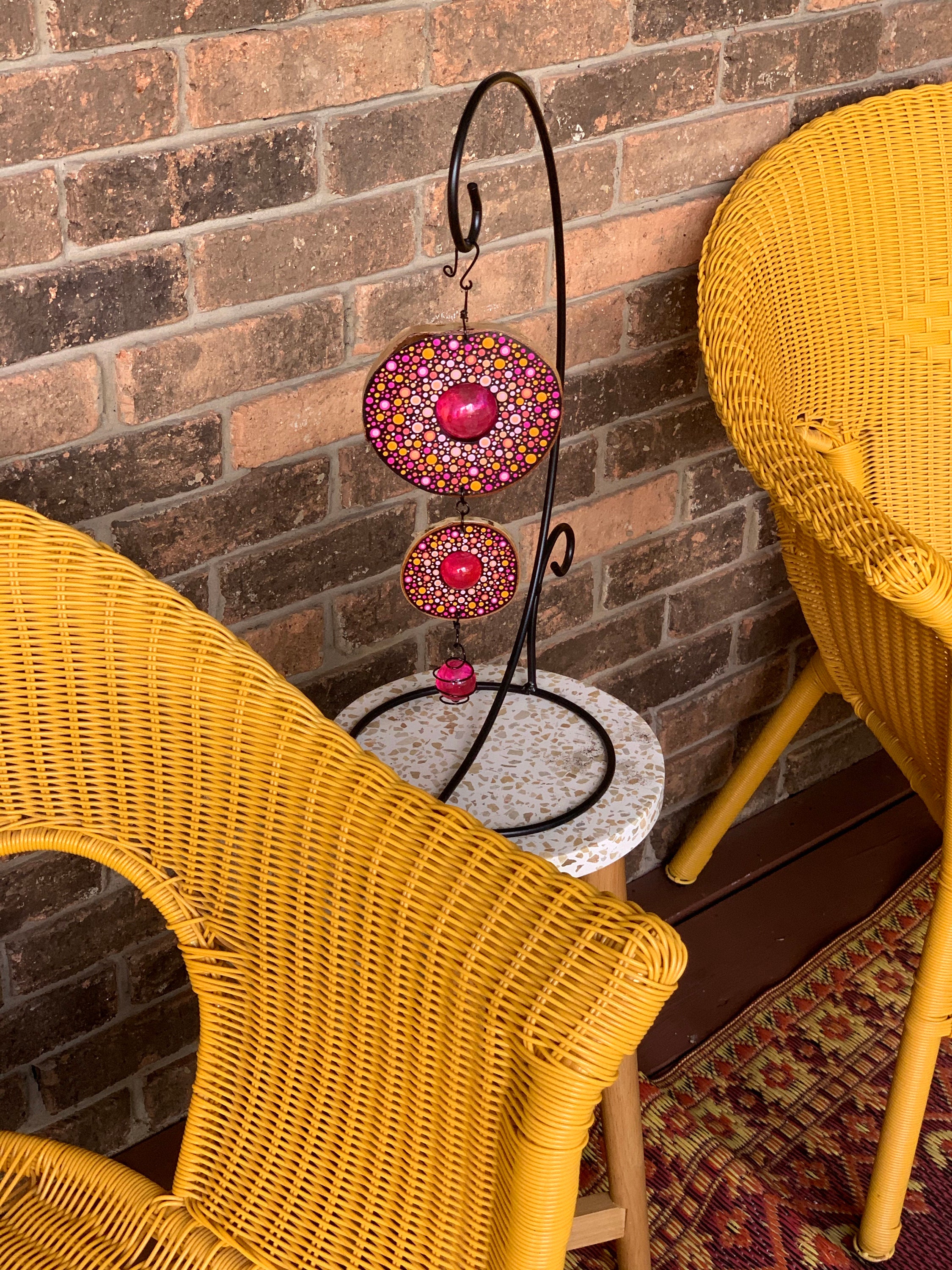 Eclectic Boho Chic Home Decor/ Bright Pink Decor/ Housewarming Gift - Etsy