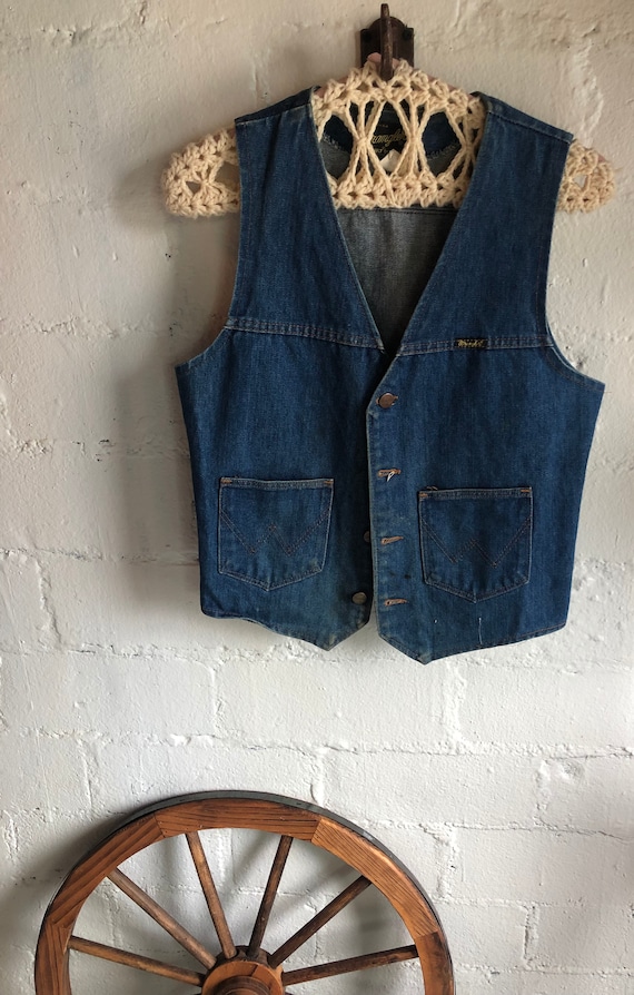 Vintage Wrangler Denim Vest