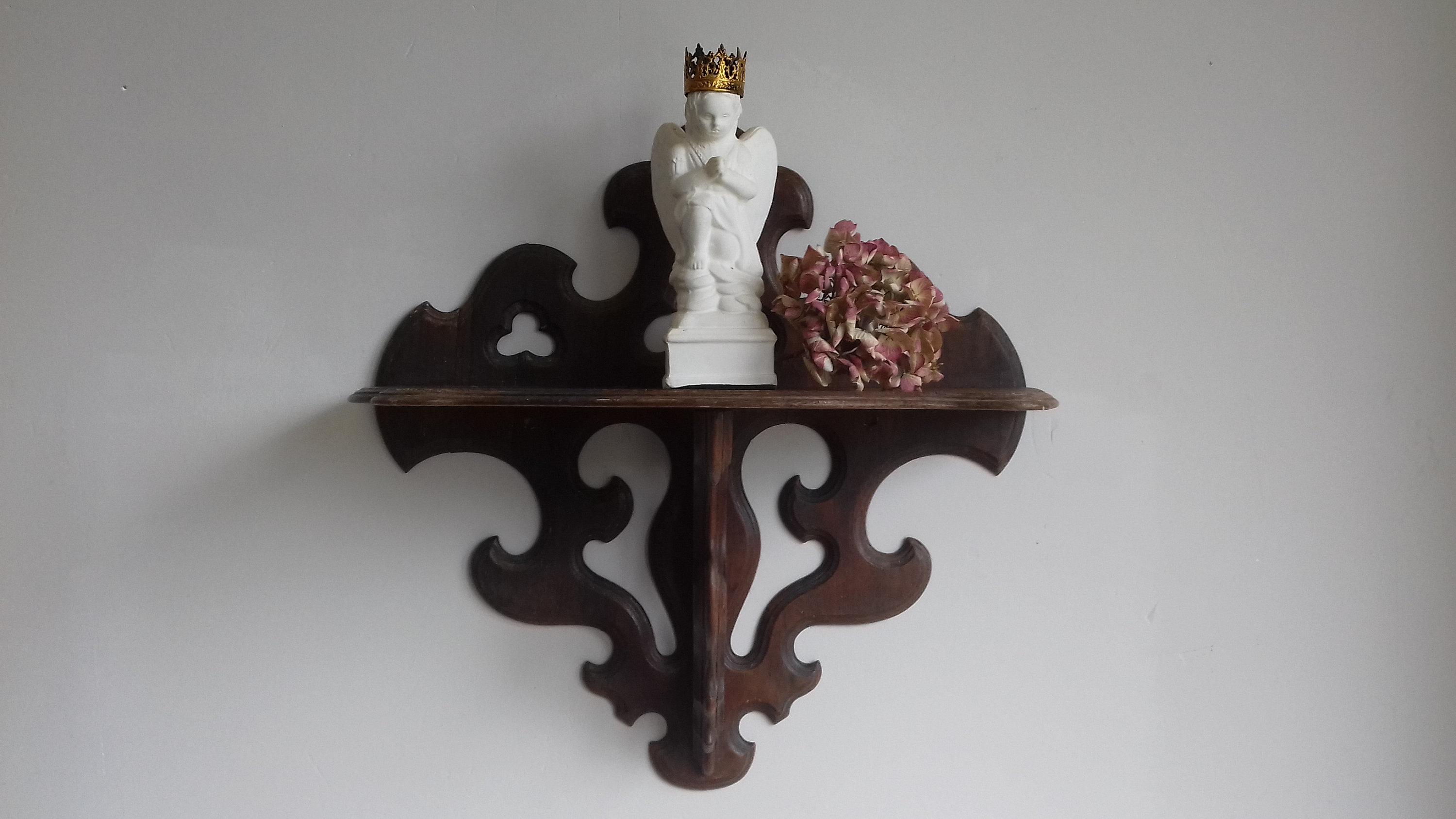 Console d'applique en Bois Époque Napoléon Iii