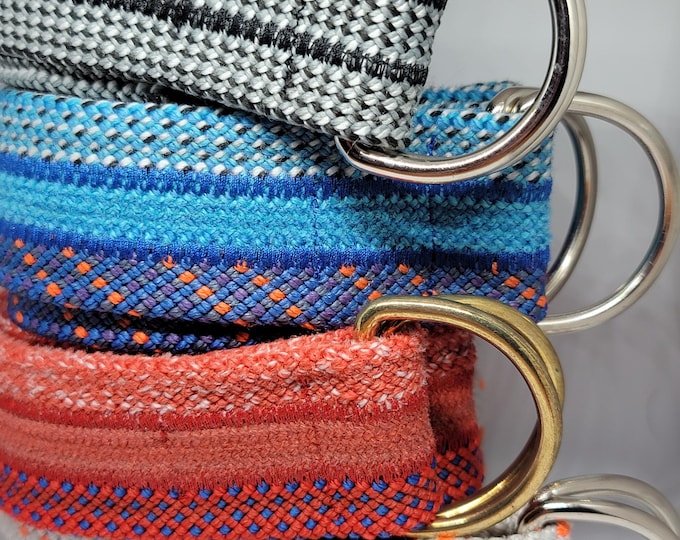 Retired Climbing Rope Belts 1.5" wide
