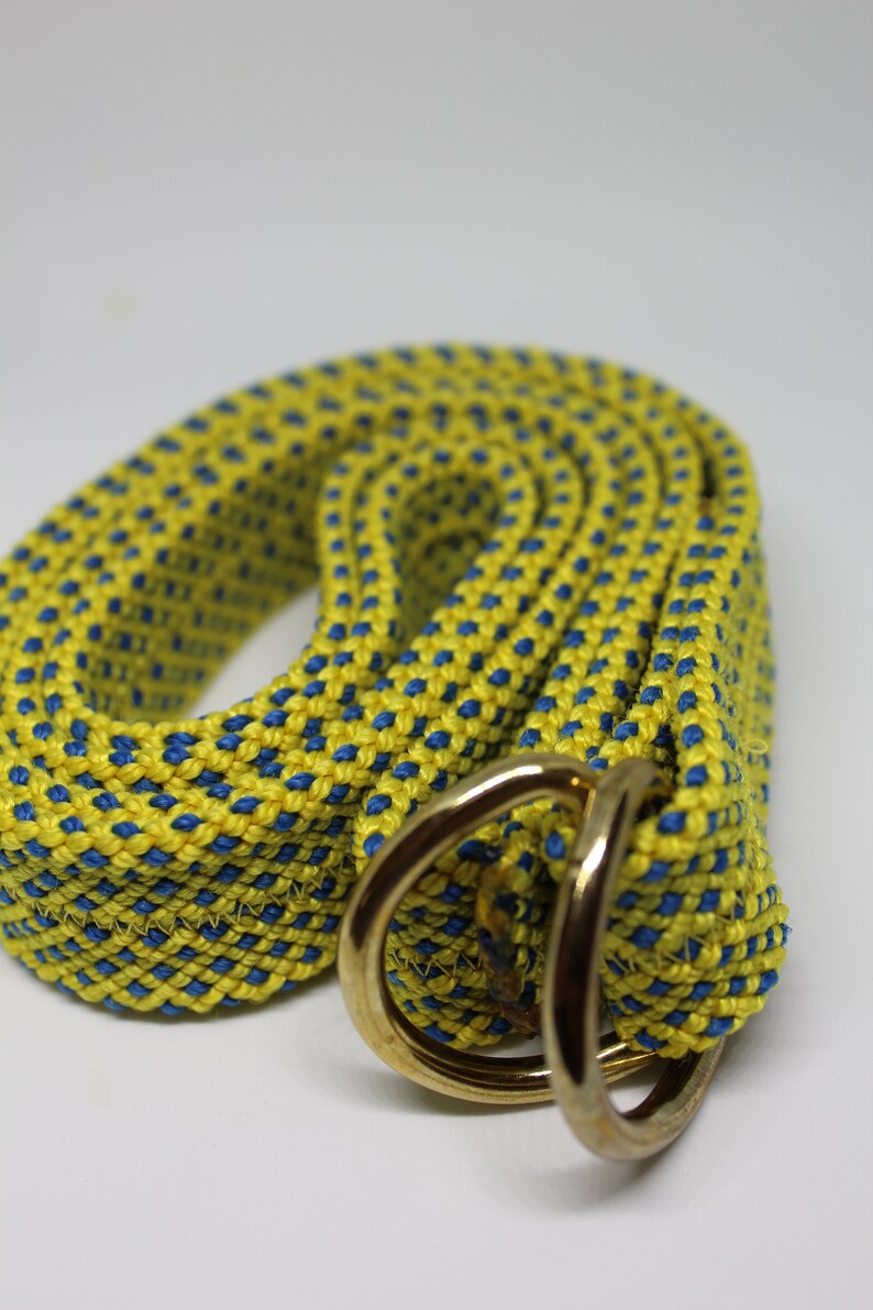 Retired Climbing Rope Belts 1 Wide Etsy
