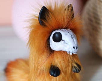 creepy stuffed fox