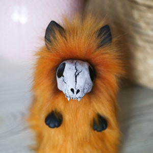 creepy stuffed fox