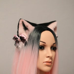 FOR ORDER Neko Cat Ears headband realistic cat ears pet play | Etsy
