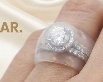 Non-Latex Wedding Ring Guard Safe Ring Cover for Sports & DIY carering protectors