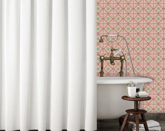 Victorian Mosaic Tile Stickers: Pastel Moroccan Decor, 10-Pack
