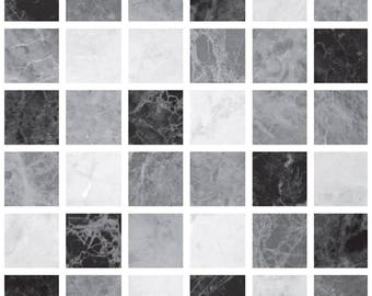 Wall Art Marble Sticker Self-Adhesive Decal Retro Modern Mosaic Tile Stickers UK Wall Art Marble Sticker Self-Adhesive Decal Retro Modern Mosaic Tile Stickers UK