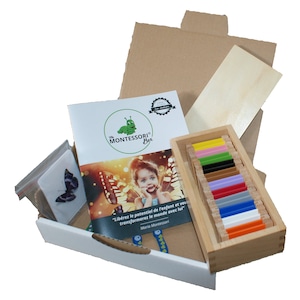Montessori Games 2nd Color Box Awakening Pedagogy Method Material Gift Idea Learning Toys Child Birthday Christmas