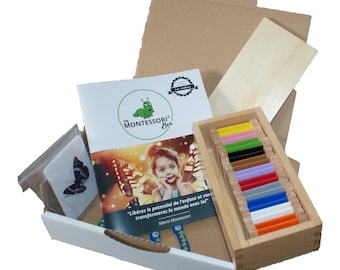 Montessori Games 2nd Color Box Awakening Pedagogy Method Material Gift Idea Learning Toys Child Birthday Christmas