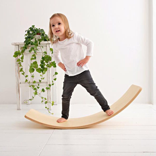 MAMOI® Planche équilibre bois  Planche equilibre enfant au design