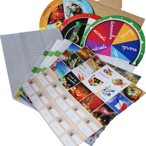 Montessori Spiele Strahl und Räder der Zeit Erwachen Pädagogik Methode Material Geschenkidee Lernen Spielzeug Kind Weihnachten Geburtstag