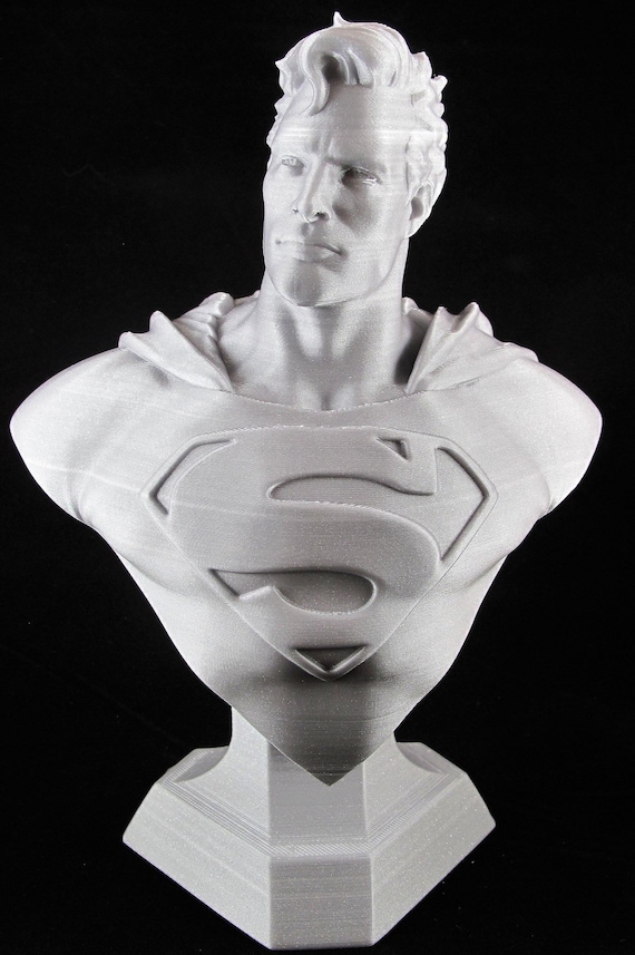 3D Printed Captain America Bust 7.8/" Tall Free Shipping!