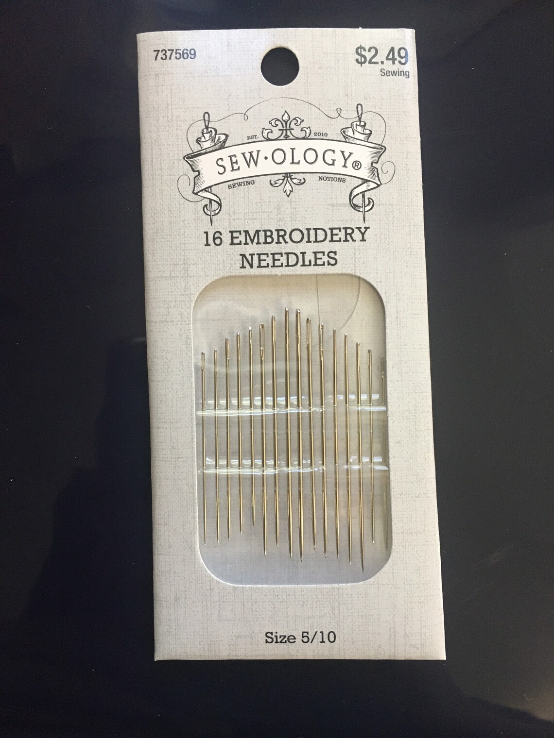Sew-Ology Needle Set Various Sizes for EPP Embroidery Crewel | Etsy