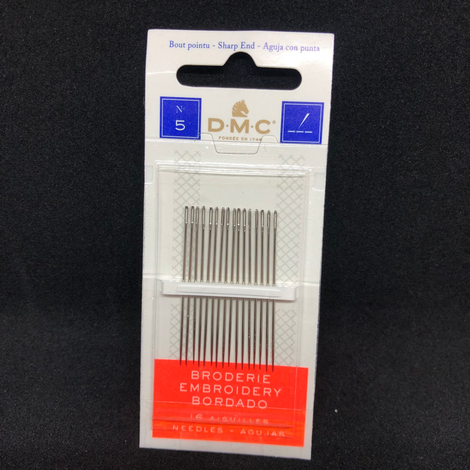 DMC Needle Various Sizes for EPP Embroidery Crewel Darner Etsy