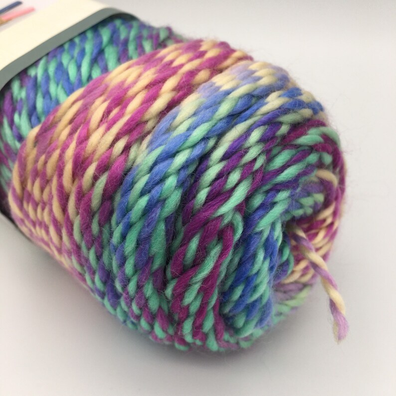 Yarn Bee multicolored Glowing Boatride Etsy