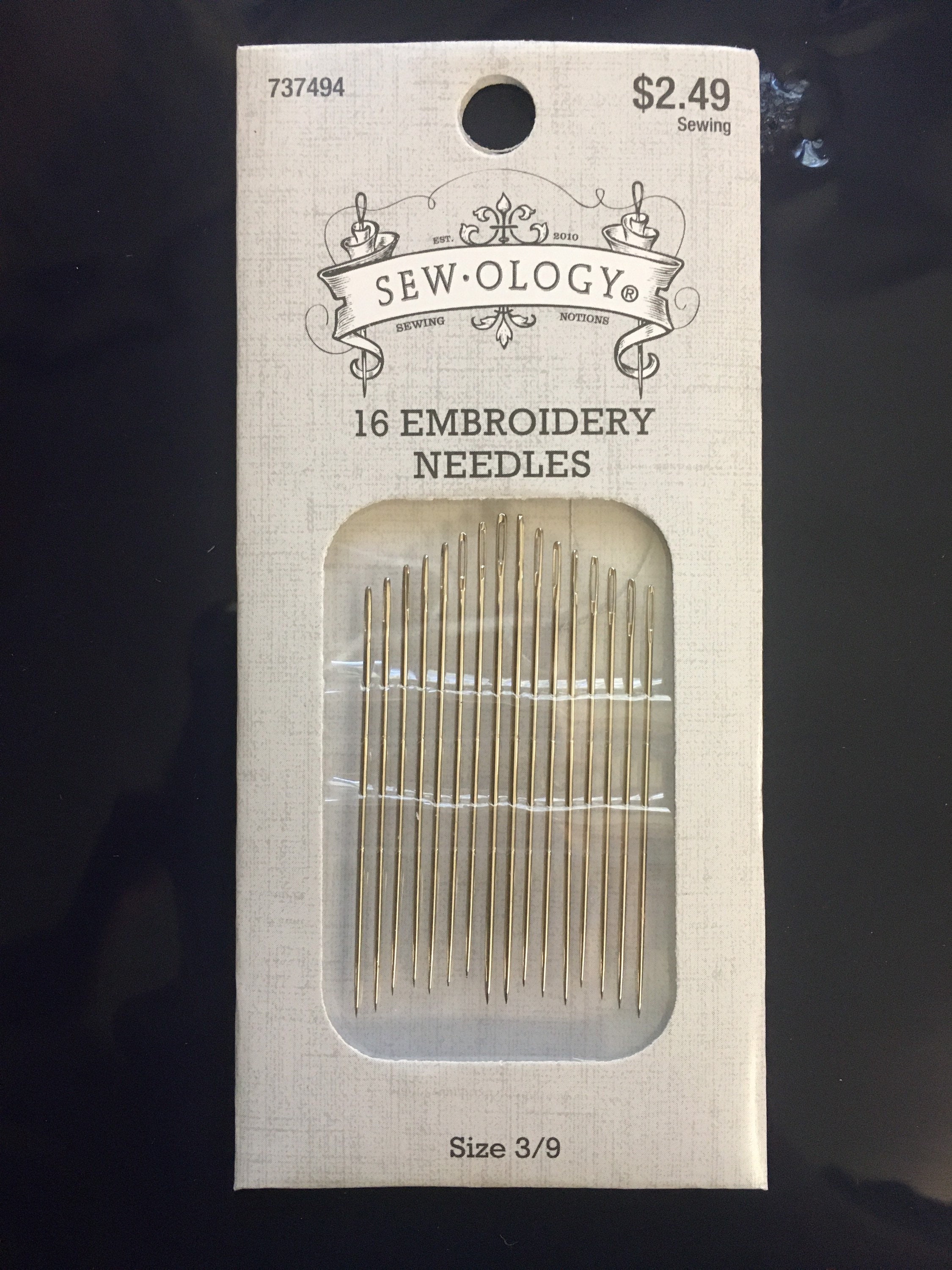 Sew-Ology Needle Set Various Sizes for EPP Embroidery Crewel | Etsy