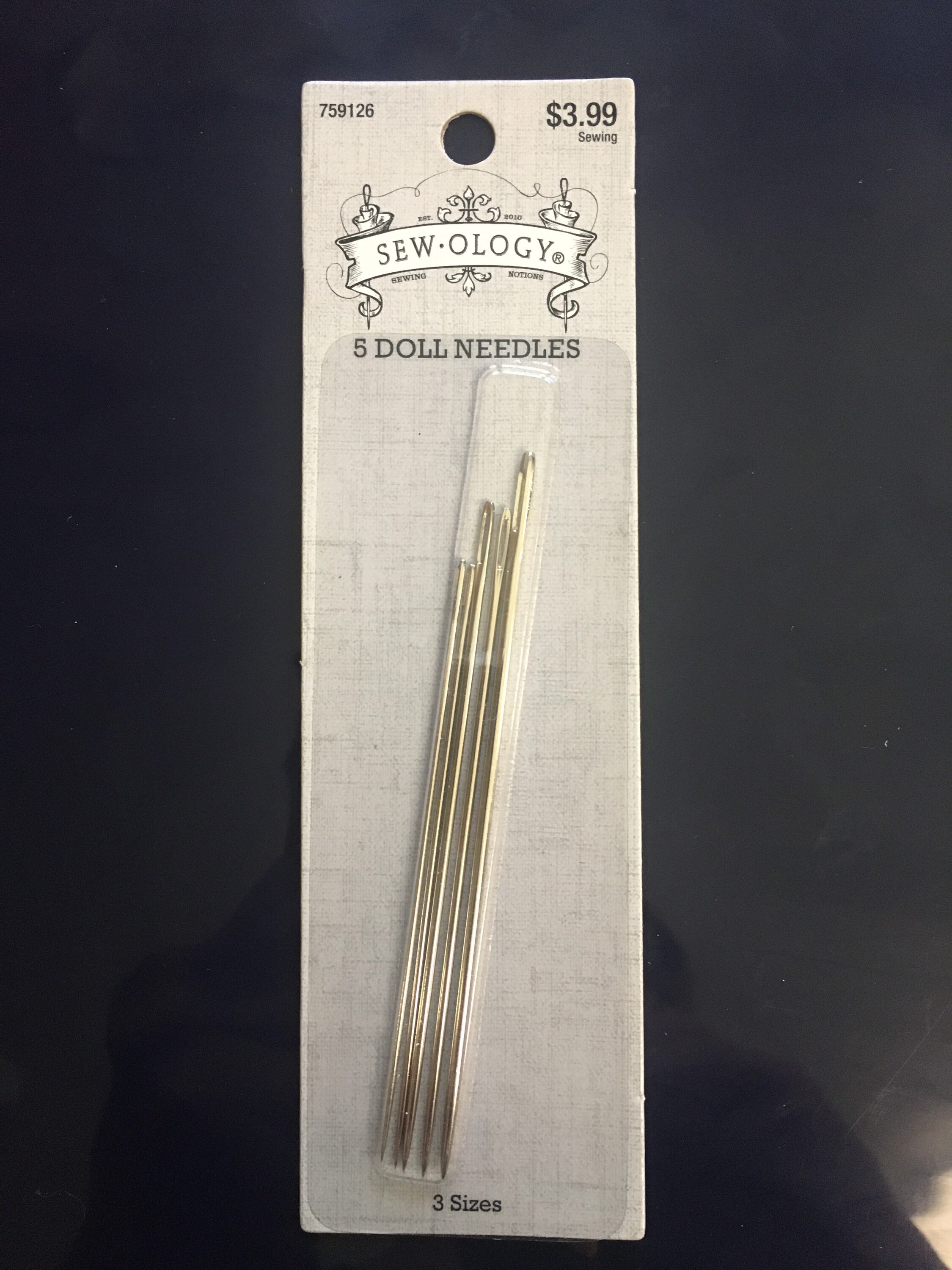 Sew-ology Needle Set Various Sizes for EPP Embroidery Crewel | Etsy