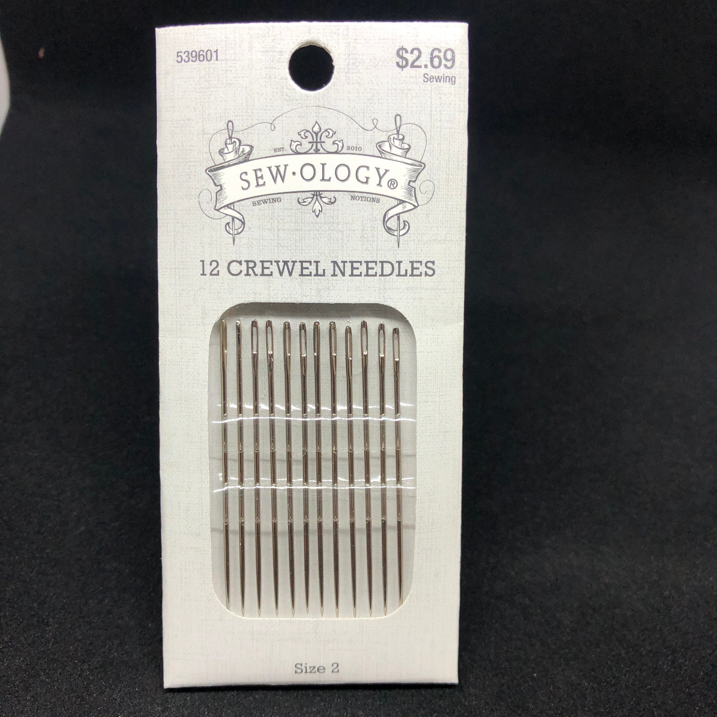 Sewology Needle Set Various Sizes for EPP Embroidery Crewel Etsy
