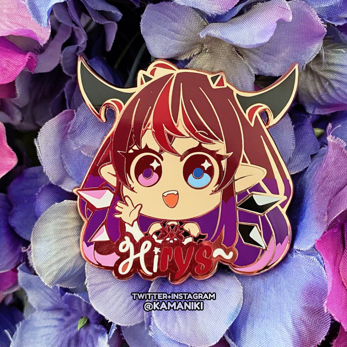 Hololive Irys Enamel Pin fanmerch - Etsy