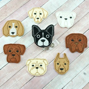 Corgi Badge Reel - Dog ID Clip - Nurse Badge Reel- Teacher Badge Reel - Retractable ID Badge Holder - Badge Pull