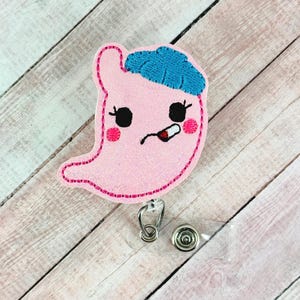 Stomach Badge Reel, Gastroenterology ID Badge, GI Nurse Badge Clip, Hospital Badge Buddy, Nursing Badge Reel, Hospital Badge Holder