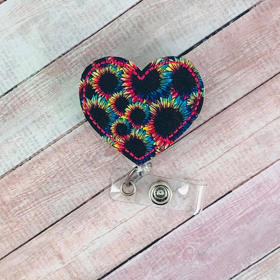 Love Heart Badge Holder