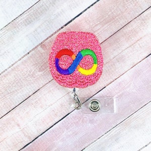Brain Badge Reel, Neuro Nurse Badge Reel, Nurse Gifts, Neurodiversity Badge Reel, Badge Buddy, Physiologist Badge Holder, Badge Clip