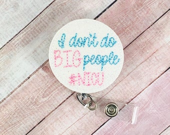 NICU Nurse Badge Holder, Retractable ID Badge Holder, Medical Badge Reel, Gifts for NICU Nurse, Name Tag Holder, Baby Badge Reel