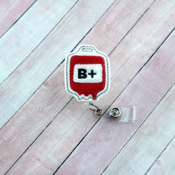 Be Positive Badge Reel IV Badge Felt Badge Reel Cute Badge Clip Retractable  ID Badge Holder Badge Pull Lanyard IV Bag -  Canada