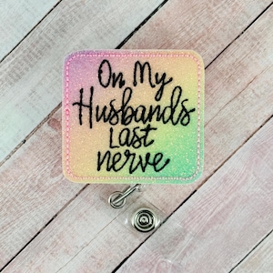 Funny Badge Reel, Nurse Badge Holder, Retractable ID Badge Clip, Coworker Gift, Badge Buddy, MRI Safe Badge Buddy, Healthcare Badge