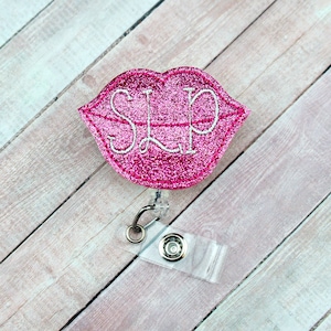 SLP Badge Reel - Spraak Patholoog Gift - Badge Reel - Speech Badge Reel - Spraak Taal Patholoog Gift - Badge Houder