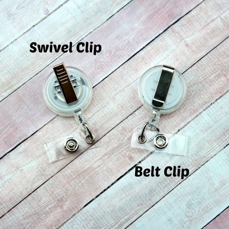 Snowflake Badge Reel Winter Badge Reel Badge Pull Happy Badge Reel- Retractable ID Badge Holder