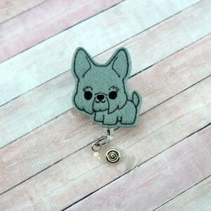Scottish Terrier Badge Reel, Dog Badge Holder, Retractable ID Badge Holder, Nurse Badge Reel, Cute Badge Holder, Puppy Badge Reel, ID Holder