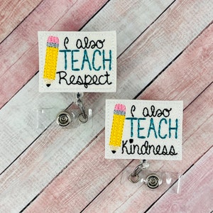 Teacher Badge Reel, Gifts for Teachers, ID Badge Holder, Name Tag Badge, Teacher Lanyard, Breakaway Lanyard for Teachers, Teacher ID Holder