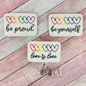 Zwijacz do odznak Pride, Zwijacz do odznak LBGT, Uchwyt na odznakę Rainbow, Smycz, Zwijacz do odznak pielęgniarskich, Zwijacz do odznak, Zwijacz do odznak nauczycielskich, Odznaka identyfikacyjna