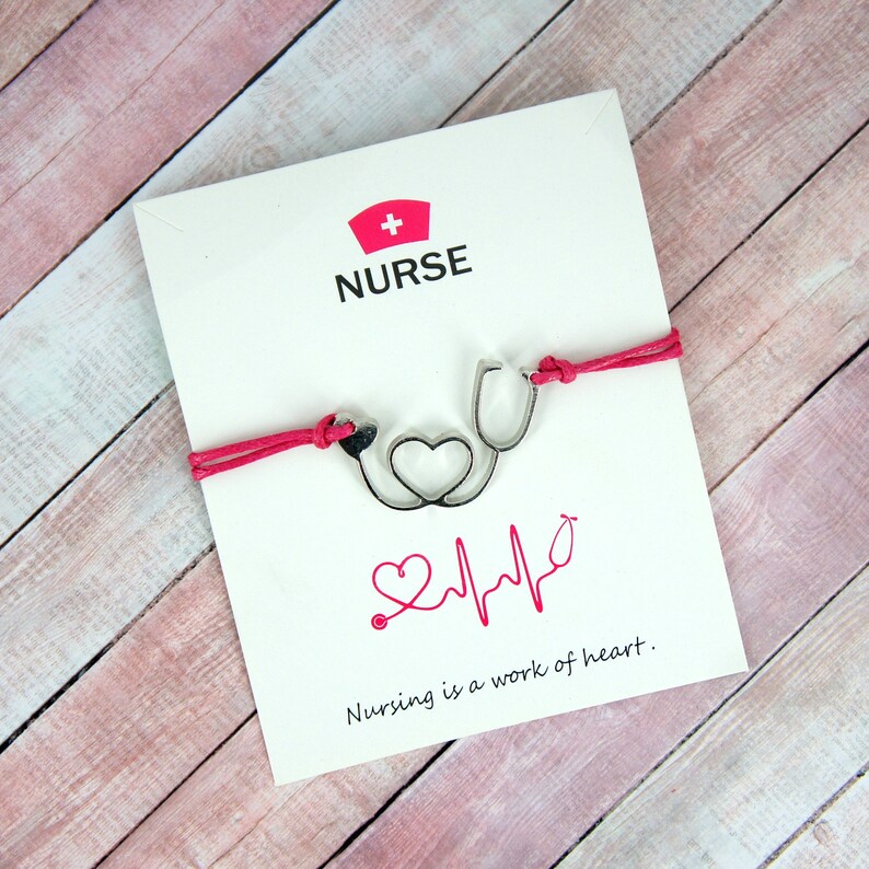 Stethoscope Bracelet Gifts for Nurses Nurse Graduation Etsy