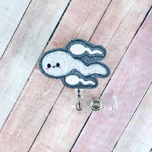 Sperm Badge Reel, Fertility Badge Clip,  Badge Reel, Retractable ID Badge Holder,  Badge Pull, Badge Holder, Fertility Doctor Gift