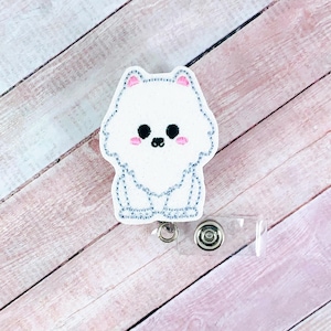 Dog Badge Reel, Pomeranian Badge Reel, Nurse Gifts, Badge Reel Cute, Badge Holder, Gifts For Nurses, Pomeranian Gifts