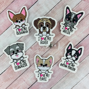 Bobine pour badge pour chien, porte-carte d'identité pour infirmière, clip pour badge rétractable, cadeaux pour collègues, cordon médical, cadeaux pour enseignant, décoration de badge pour copain