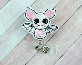 Bobina distintivo di Halloween, Bobina distintivo pipistrello, Regali per infermieri, Cordino, Distintivo ID Halloween, Bobina distintivo caduta, Distintivo retrattile, Distintivo ID infermiera